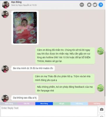 Mẹ Nguyễn Thị Thảo dùng Mabio