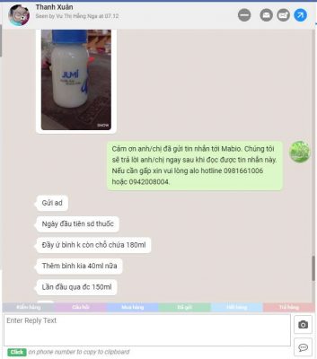 Mẹ Mai Thúy Quỳnh dùng Mabio