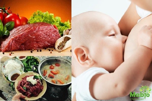 Nhiều mẹ thắc mắc sau khi sinh ăn được thịt trâu không
