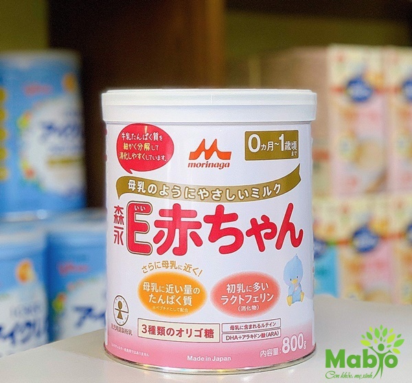 Sữa non của Nhật Morinaga E-akachan